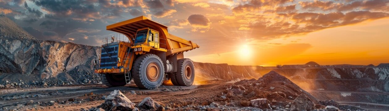 Large mines and mineral deposits