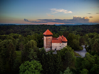 Dubovac old castle, Karlovac, Croatia