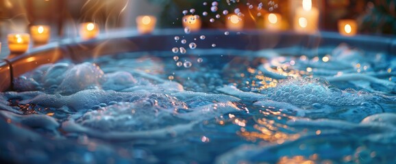 Immerse Yourself In The Soothing Waters Of A Hot Tub Whirlpool, Background HD For Designer 