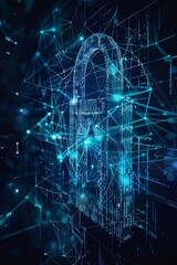 Obraz premium Digital Defense : Cybersecurity, Data Protection, Encryption, Privacy Measures.