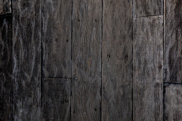 Dark wooden texture. Grunge effect. Abstract texture background