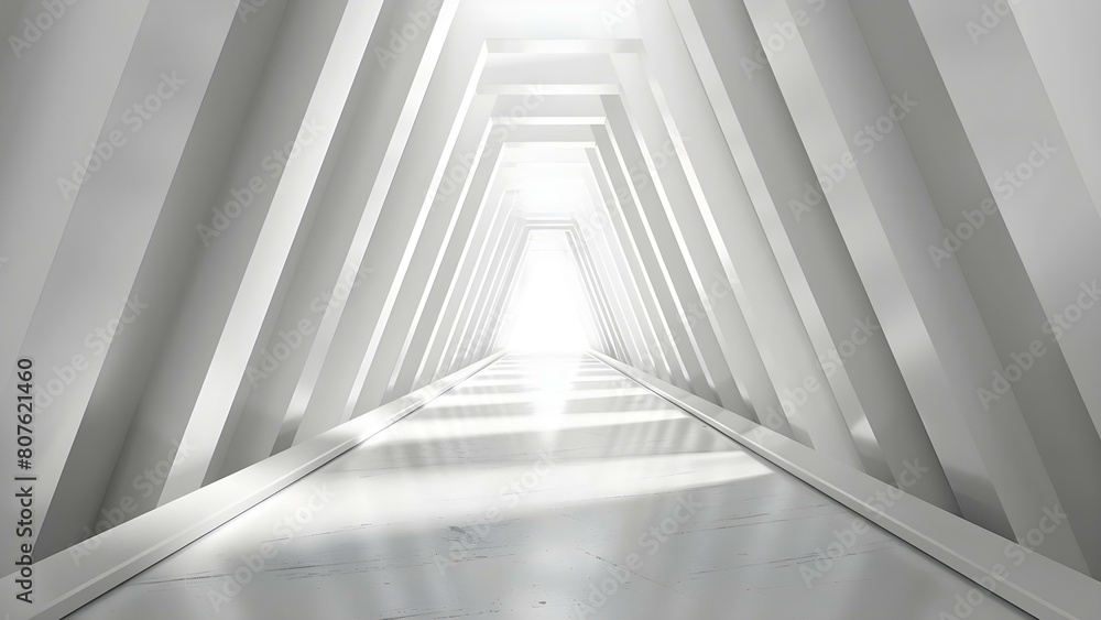 Aufkleber explore light gray abstract tech background with future vibes for web. concept technology, abstract 
