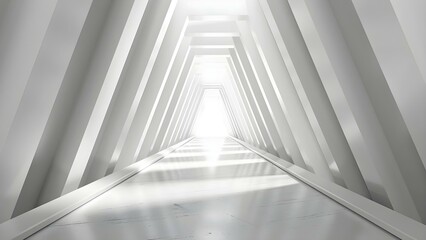 Fototapeta premium Explore light gray abstract tech background with future vibes for web. Concept Technology, Abstract Art, Background Design, Futuristic Vibes, Web Development