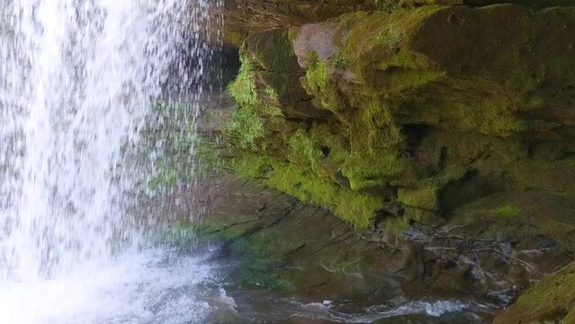 O Kun De Kun Falls on the Baltimore River in Ontonagon County Michigan