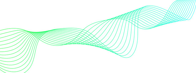 Abstract colorful modern stream wave line transparent background. Colorful glowing frequency sound wave technology curve lines background. Futuristic motion Curved wavy lines tech.