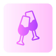 alcohol gradient icon