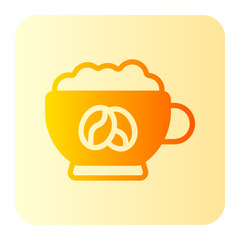 capuccino gradient icon