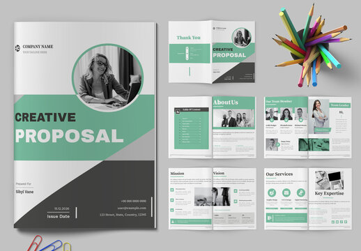 Creative Business Proposal Template Layout