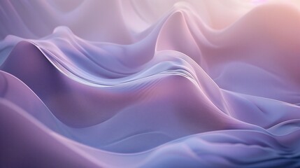 Obraz premium Ethereal Elegance: Soft, ethereal shapes drift gracefully, evoking a sense of tranquility.