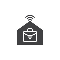 Remote Work vector icon