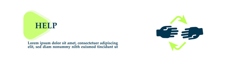 Help icon for background presentation, infographics, promotion or web banner graphics.