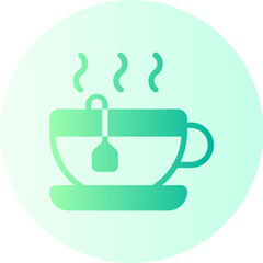 tea gradient icon