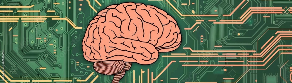 Poster human brain communication through a circuit board and artificial intelligence