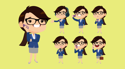 Young people using smart phones