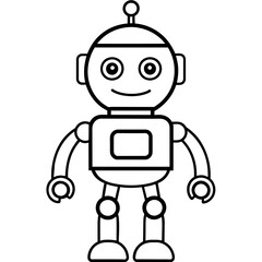 Adorable Robot Vector Art: Explore Our Charming Collection
