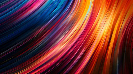 Abstract background with multicolored lines