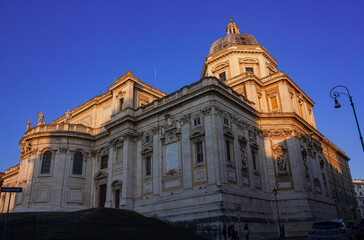 Santa Maria Maggiore in the dusk