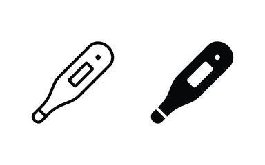 thermometer icon vector