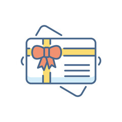 Gift Card vector icon