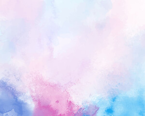 Abstract splashed watercolor background. Design for your cover, date, postcard, banner, logo.
