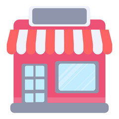 Store Building Icon