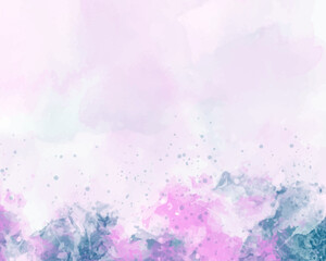 Abstract splashed watercolor background. Design for your cover, date, postcard, banner, logo.