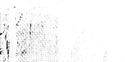 Grunge Black and White Distress Texture .Wall Background .Vector Illustration