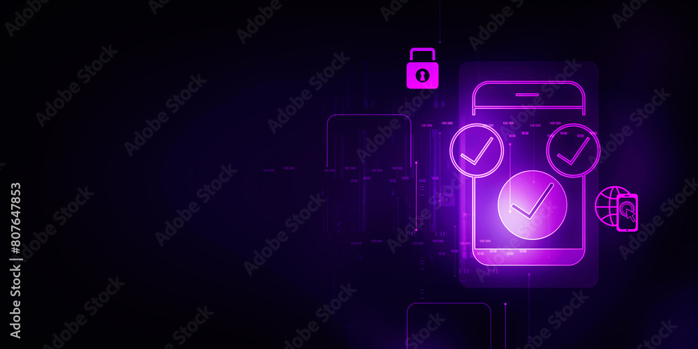 Poster 2d rendering transmitter mobile wifi with lock