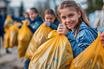 Youthful Advocates, Children Engaging in Community Activism and Social Responsibility, Promoting Acts of Kindness and Environmental Stewardship.
