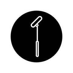 Microphone icon vector. mic illustration sign. Karaoke symbol. Audio logo.