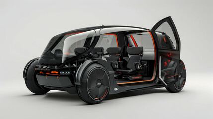 a concept car with a focus on accessibility and inclusivity for all passengers