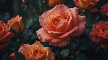 red rose in the garden Ethereal Elegance Masterpiece Photograph of a Rose 