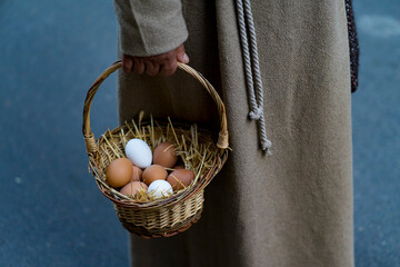 eggs in basket