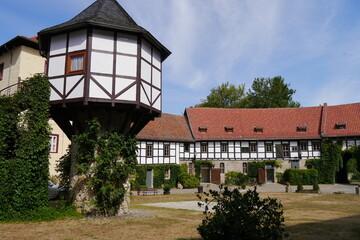 Taubenhaus auf der Burg Westerburg in Sachsen-Anhalt
