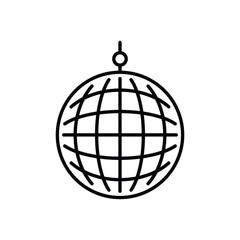 Disco Ball vector icon