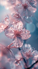 Soothing Sakura Bloom: Find peace in the gentle bloom of the Sakura, its delicate petals swaying to calming rhythms.