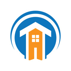 simple and elegant housing logo design