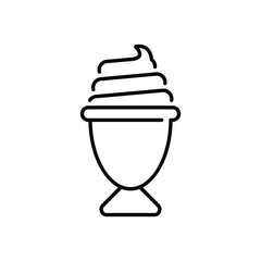 Ice cream vector icon