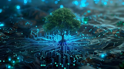 tree on circuit concept