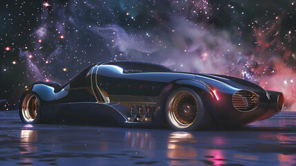 concept car inspired by the natural beauty of the cosmos