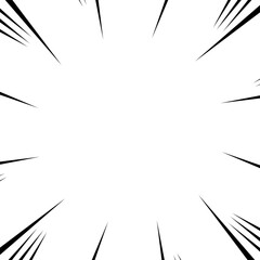 Fototapeta premium Comic Action Speed Frame