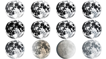 Obraz premium Planets PNG transparent background