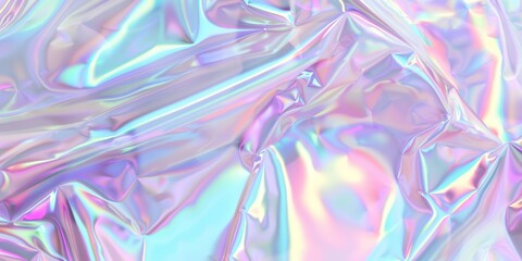 Fototapeta premium Hologram texture background. Holographic pattern shape