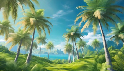 Palm Trees Paradise