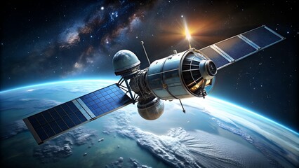 Global Satellite Network: Connecting the World with Futuristic Technology