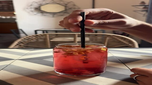 tisana de frutos rojos
