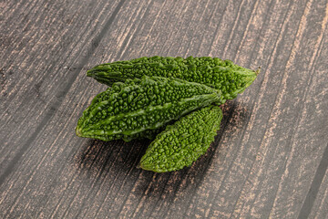 Green raw bitter lemon vegetables