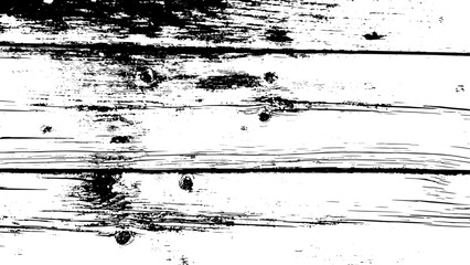 1-74. Wood board Texture Effect - Illustration. Black and white vector textures in scratch background.