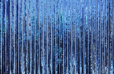 ガラスの縞模様