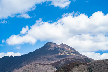 青空と山